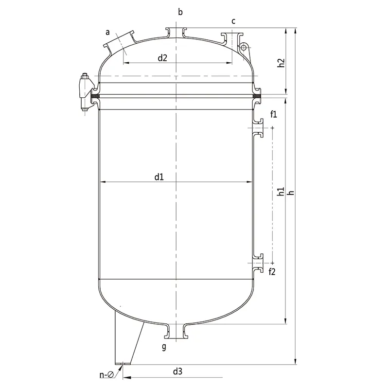 F1500L- F6300L Reactores esmaltados / Reactores vidriados